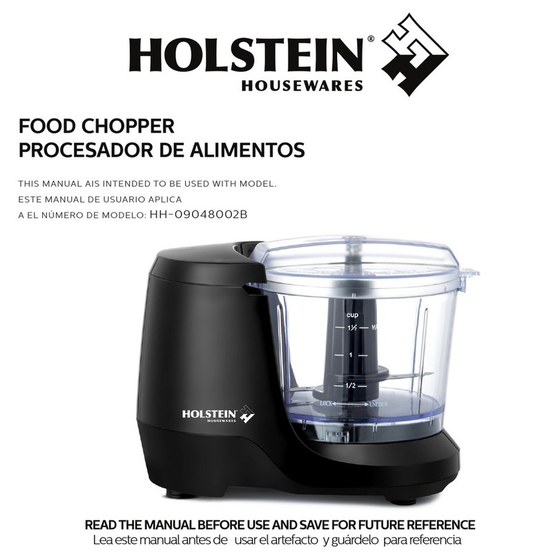 Holstein Housewares HH-09048002B manual