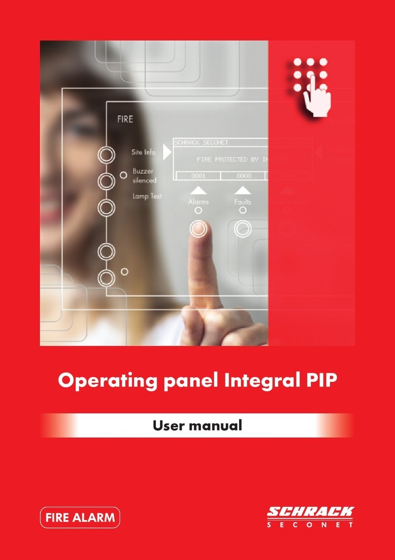 Schrack Seconet Integral PIP user manual Schrack Seconet Integral PIP user manual