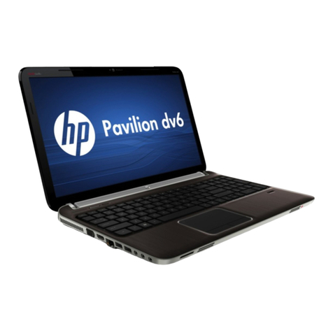 HP Pavilion dv6-1108sl Manual