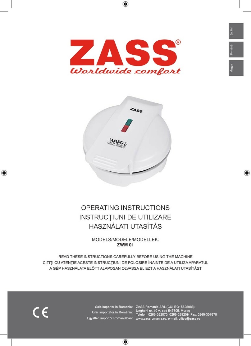 Zass ZWM 01 operating instructions