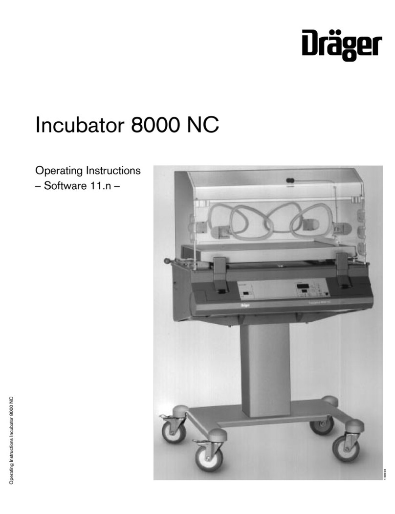 Dräger 8000 NC User manual
