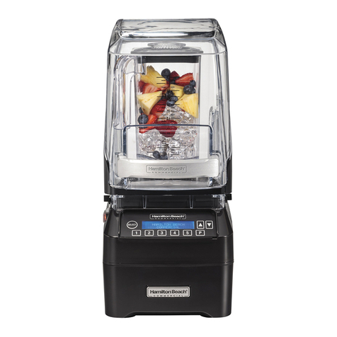 Hamilton Beach Commercial HBH750 Series Operation manual