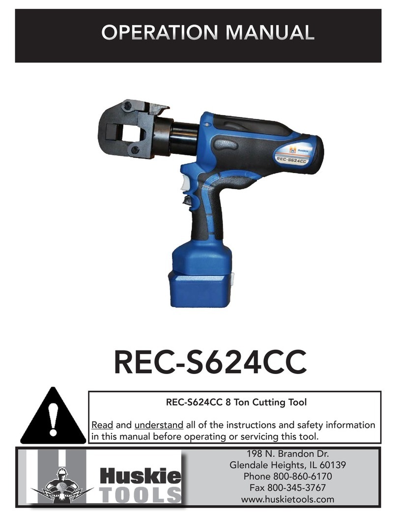 Huskie Tools REC-S624CC Operation manual