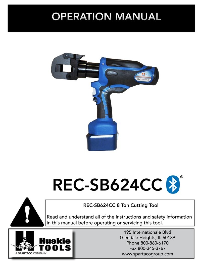 Huskie Tools REC-SB624CC Operation manual