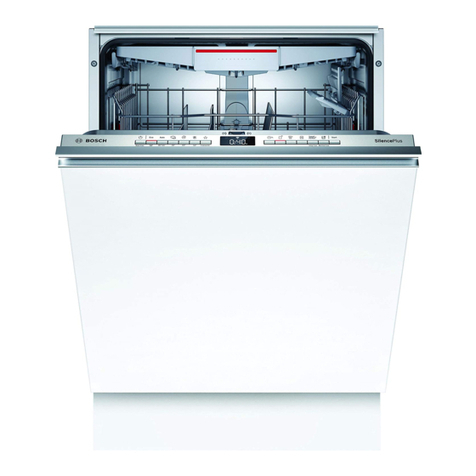 Bosch SHV4HCX48E User manual
