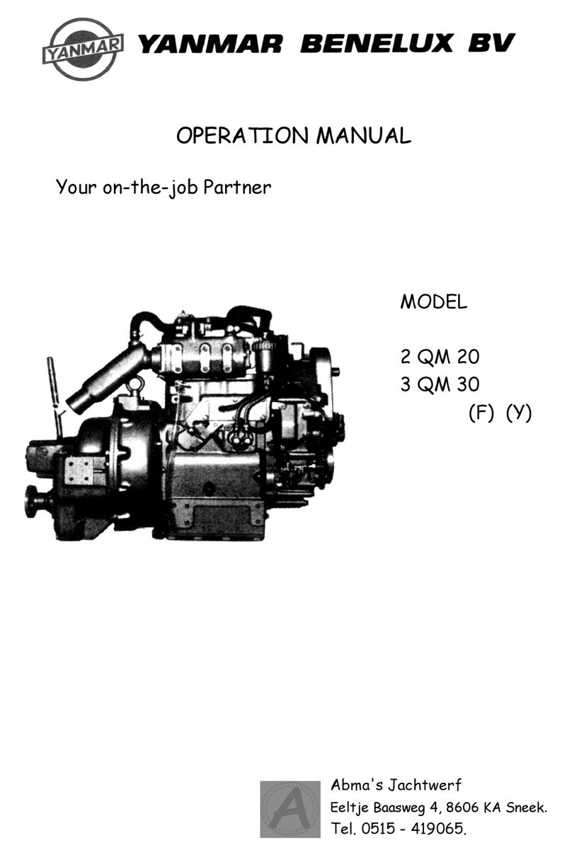 Yanmar 2 QM 20 User manual