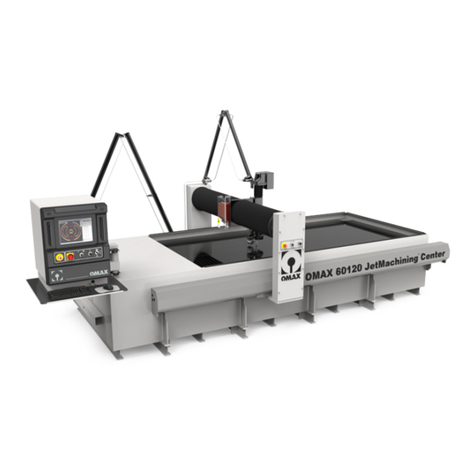 Omax JetMachining Center 2626 Operator's guide
