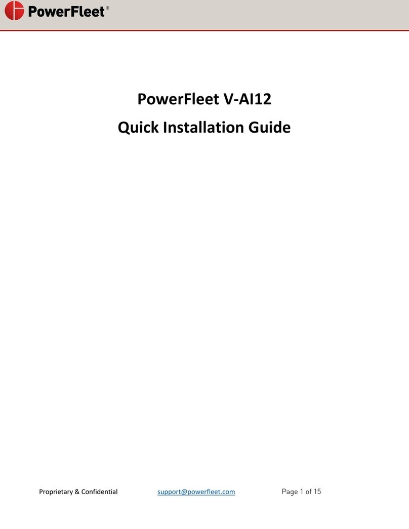 PowerFleet Vista Quick installation guide