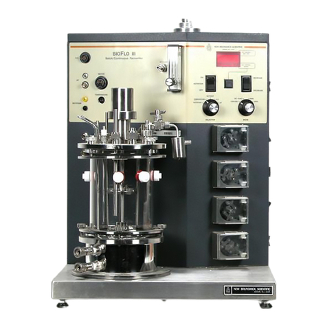 NEW BRUNSWICK SCIENTIFIC BIOFLO III User manual NEW BRUNSWICK SCIENTIFIC BIOFLO III User manual
