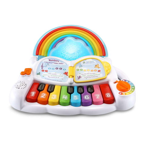 LeapFrog Learn & Groove Rainbow Lights Piano User manual