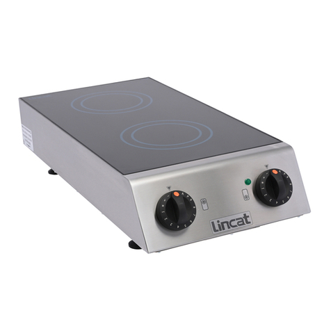Lincat PHEH01 Installation, operating and servicing instruction