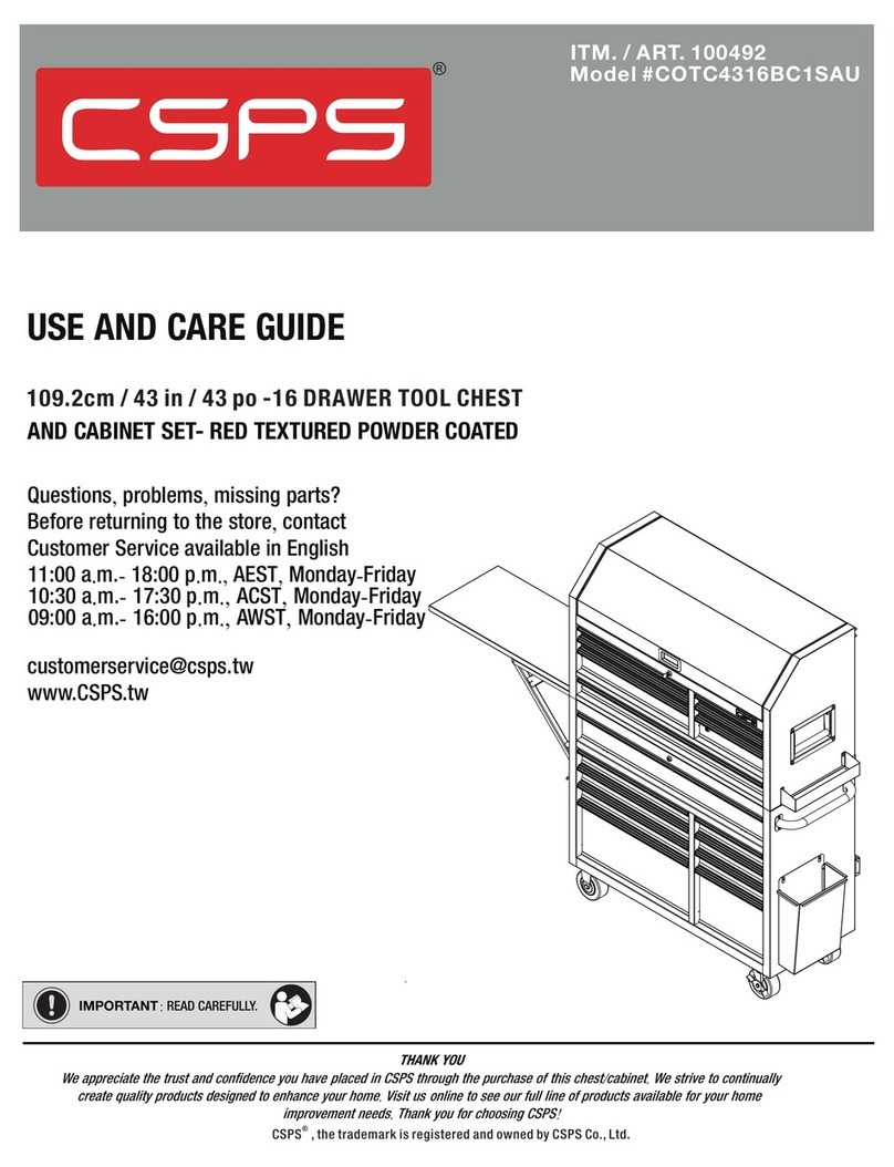 CSPS COTC4316BC1SAU User manual