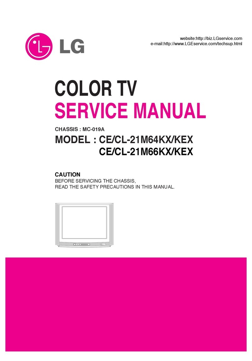 LG CE-21M64KX User manual