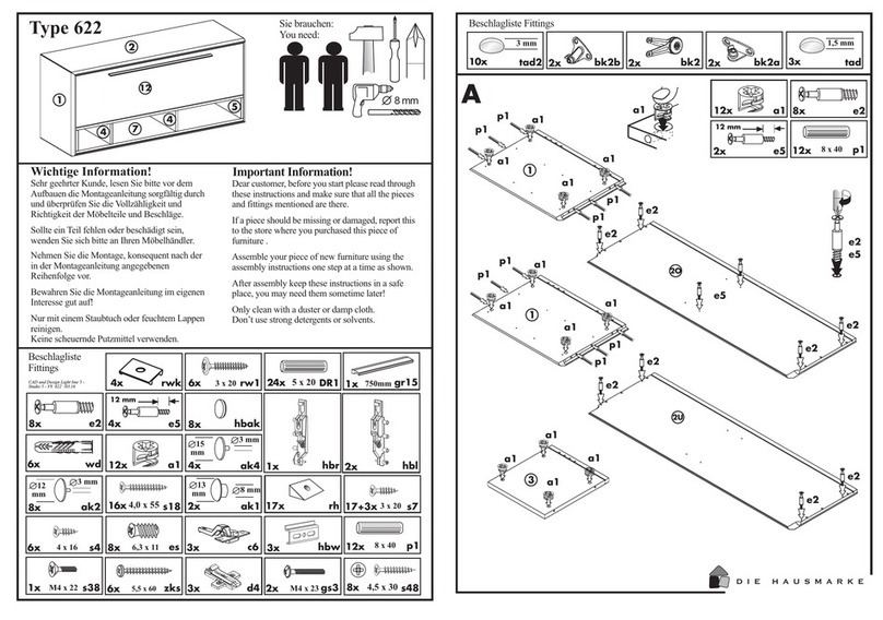 Die Hausmarke 622 quick start guide Die Hausmarke 622 quick start guide