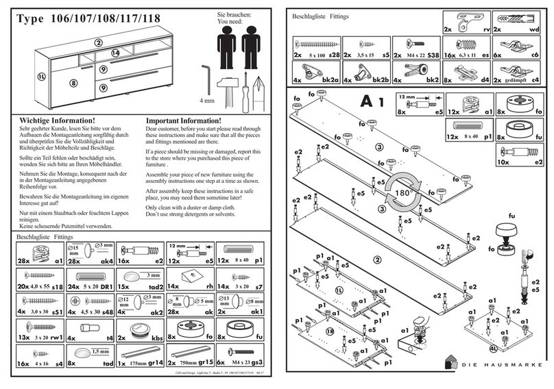 Die Hausmarke 106 quick start guide Die Hausmarke 106 quick start guide