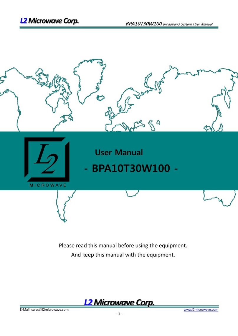 L2 BPA10T30W100 user manual