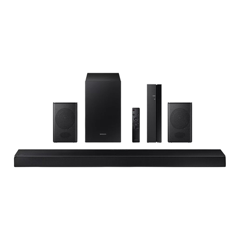 Samsung HW-A58C Installation instructions Samsung HW-A58C Installation instructions