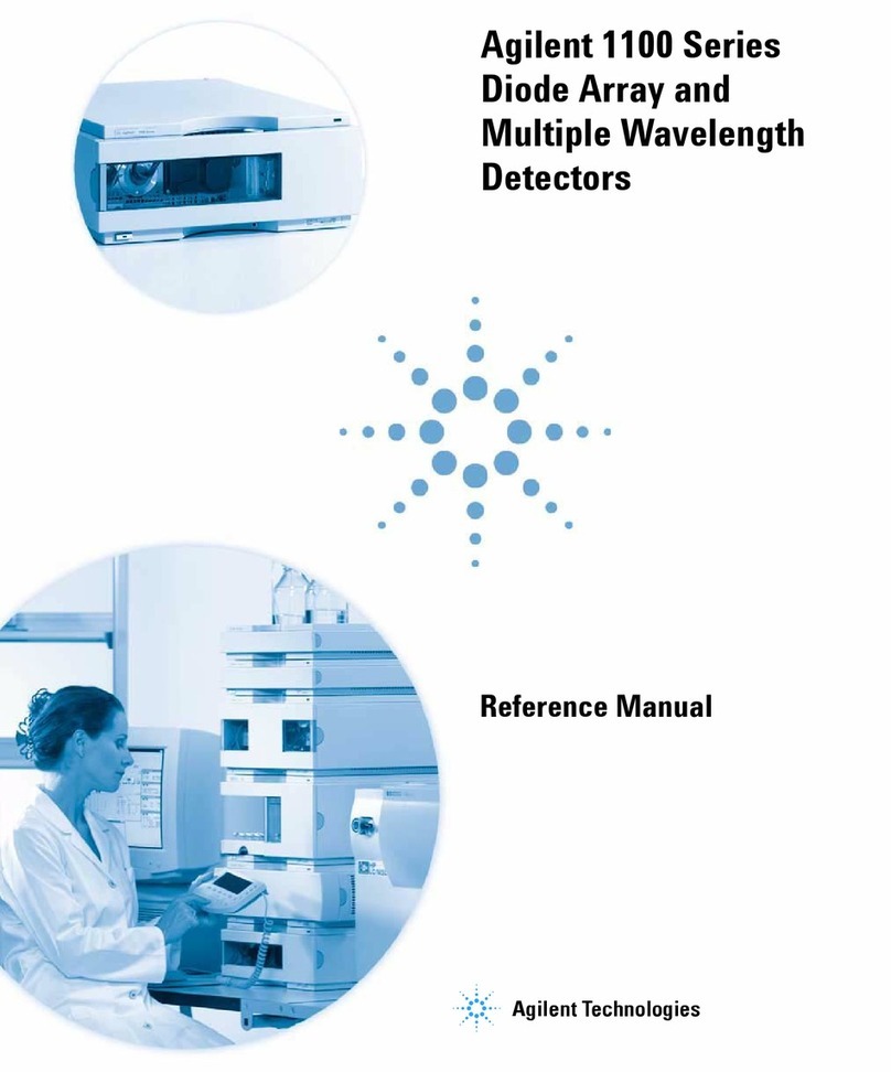 Agilent Technologies 1100 Series User manual