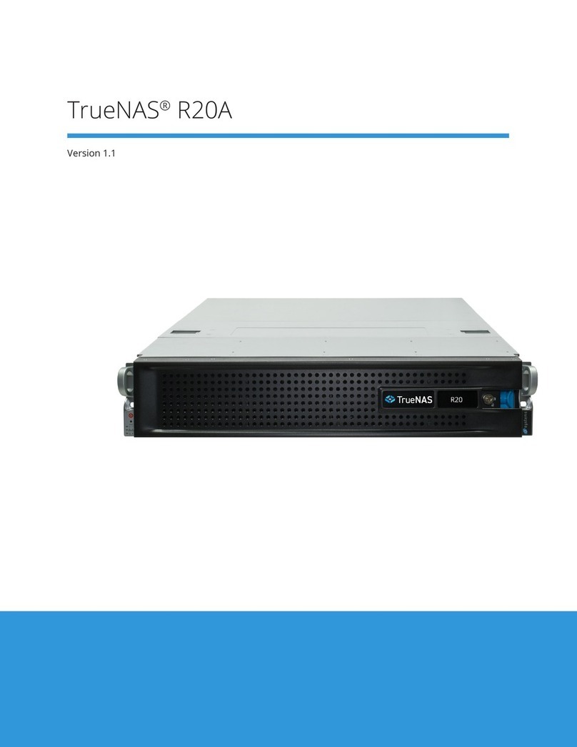 TrueNAS R20A User manual