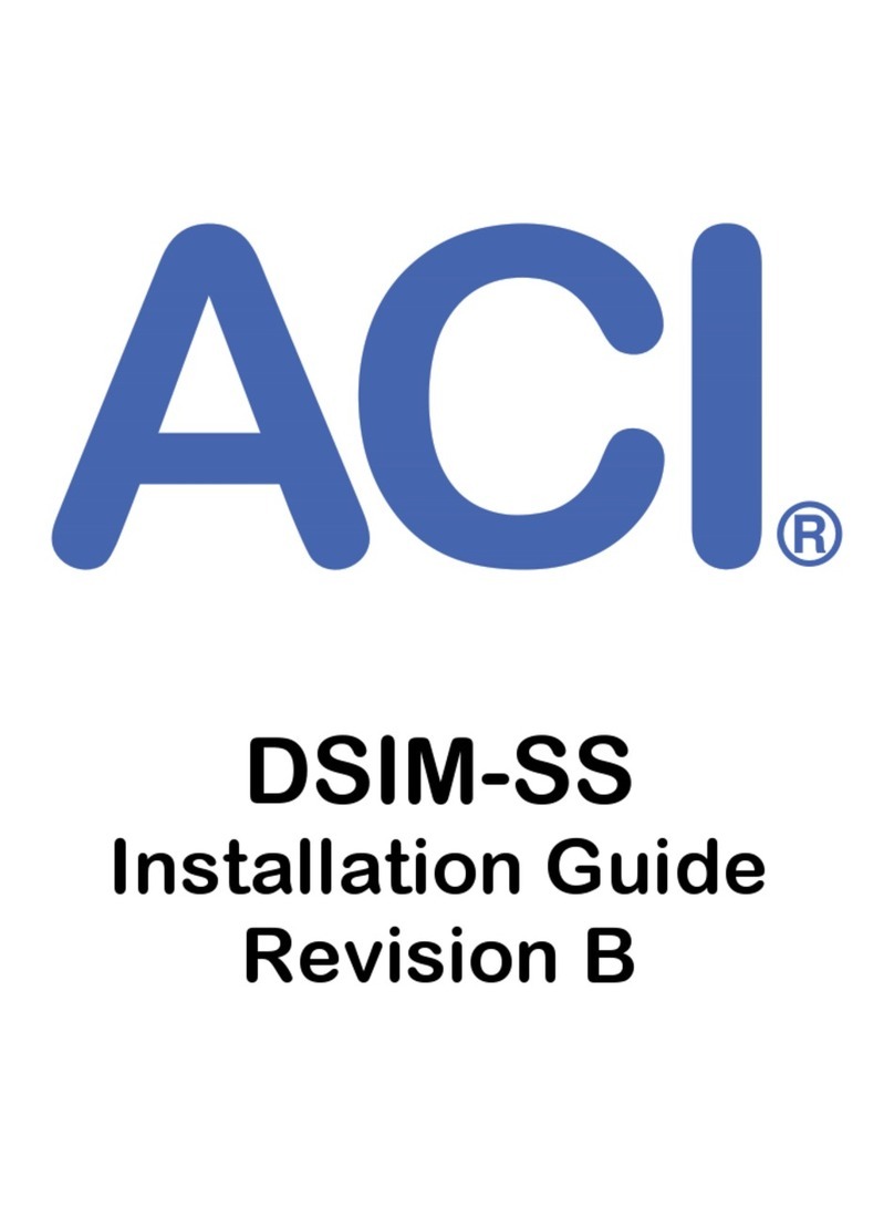 aci DSIM-SS installation guide