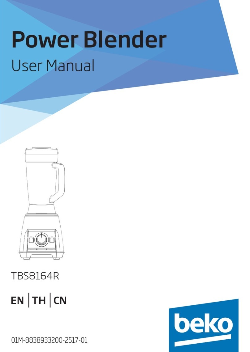 Beko TBS8164R user manual