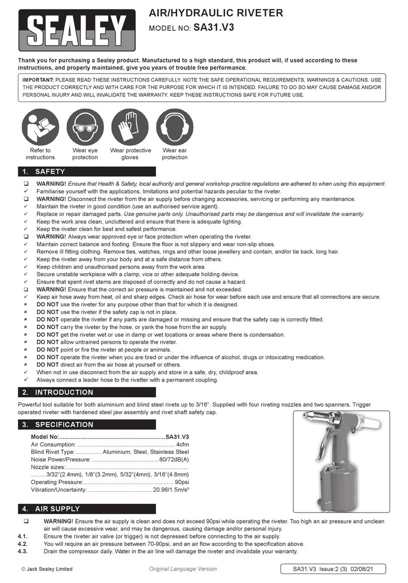 Sealey SA31.V3 instructions