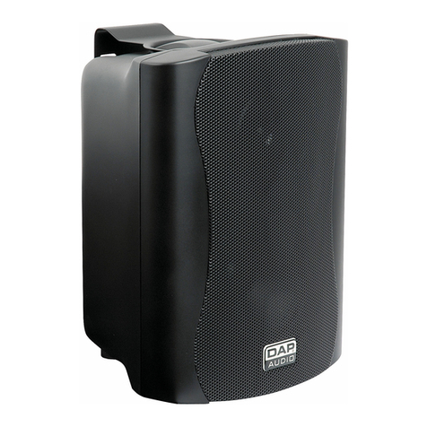 DAPAudio PR-62 65W User manual