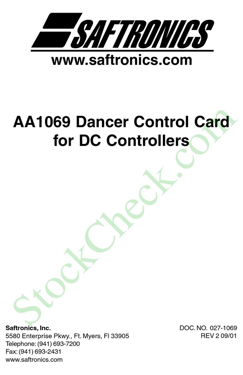 Saftronics AA1069 quick start guide