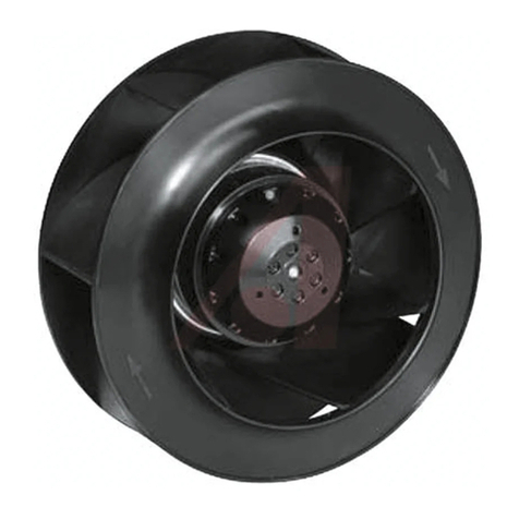 Ebmpapst R2E225-BD40-21 User manual