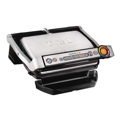 TEFAL OptiGrill GC702D26 User manual