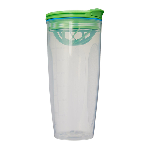 SISTEMA Shaker TO GO Use and care