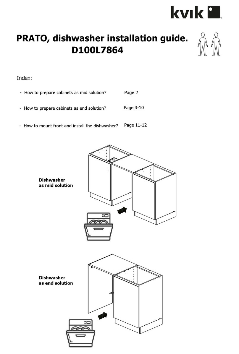 Kvik PRATO D100L7864 User manual Kvik PRATO D100L7864 User manual