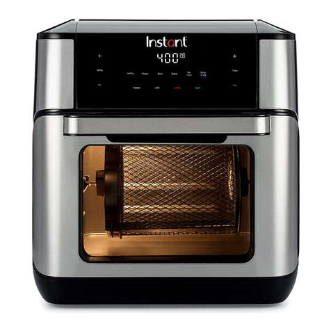 Instant VORTEX PLUS 10 Specification sheet