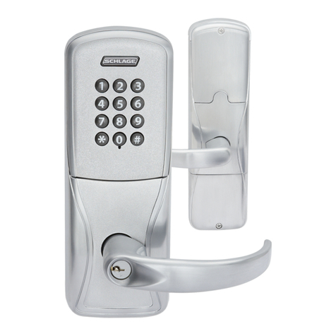 Schlage AD-201 User manual