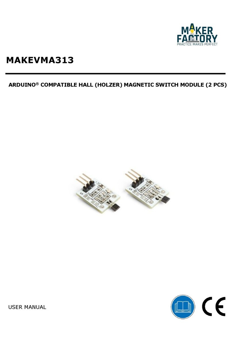 Maker Factory ARDUINO MAKEVMA313 user manual