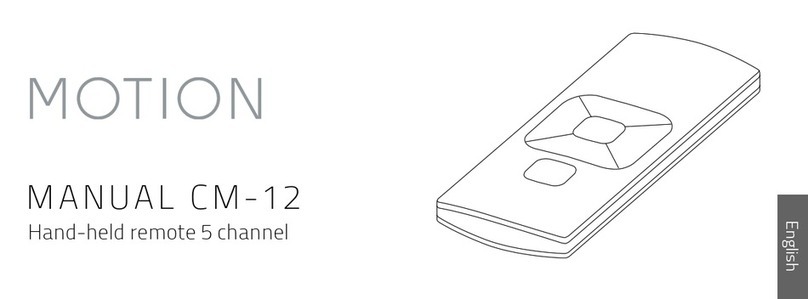 Motion CM-12 User manual