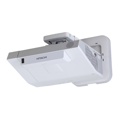 Hitachi CP-TW2503 User manual