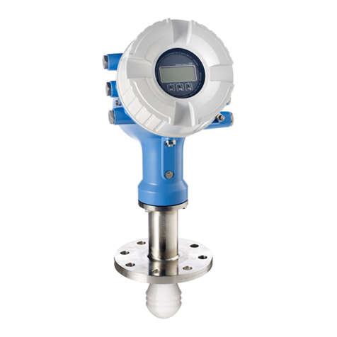 Endress+Hauser Micropilot NMR81 User manual