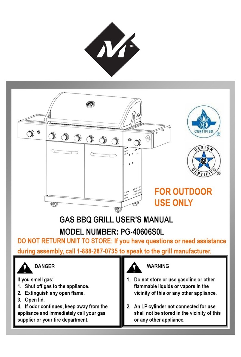 PERMASTEEL Member's Mark PG-40606S0L user manual
