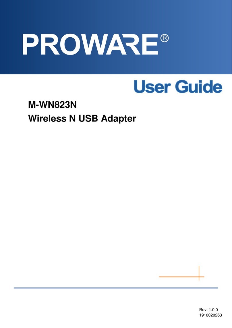Proware M-WN823N User manual