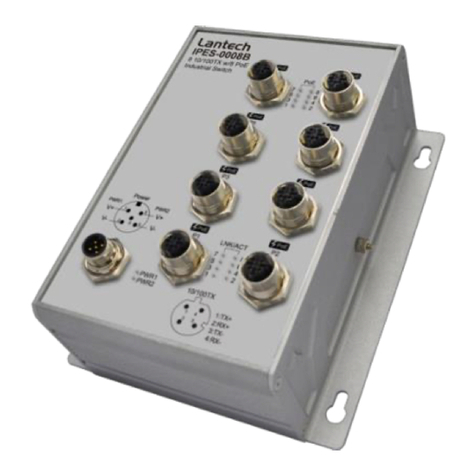 Lantech IPES/IES-0008B Series user manual
