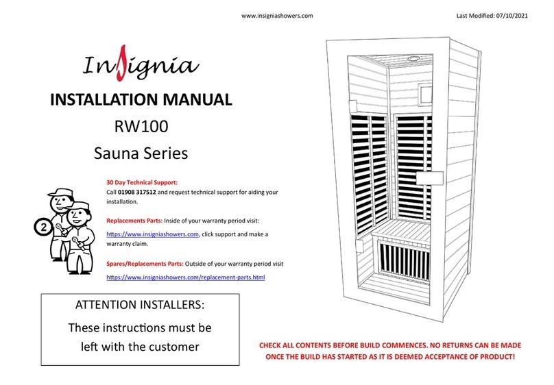 Insignia RW100 installation manual