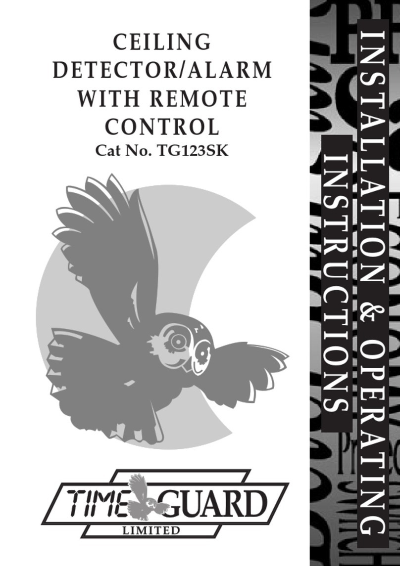 Timeguard TG123SK Installation and operating instructions