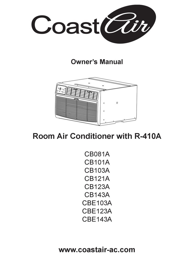 Comfortaire CB081A User manual Comfortaire CB081A User manual