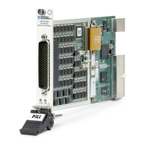 National Instruments NI PXI-2567 Owner's manual National Instruments NI PXI-2567 Owner's manual