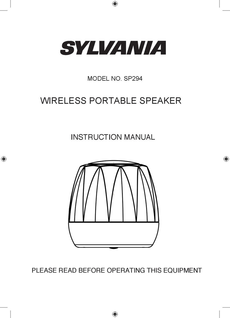 Sylvania MET1210 User manual