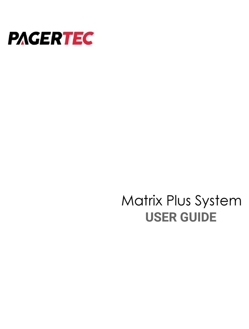 pagertec Matrix Plus user guide