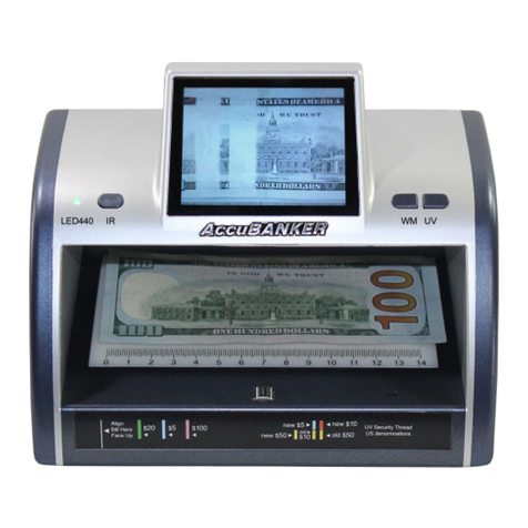 AccuBANKER LED440 user guide