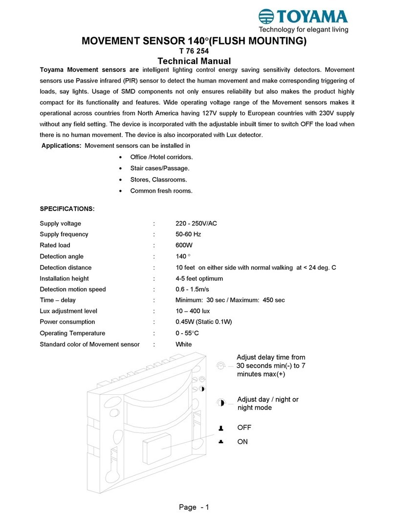 Toyama T 76 254 Technical manual Toyama T 76 254 Technical manual