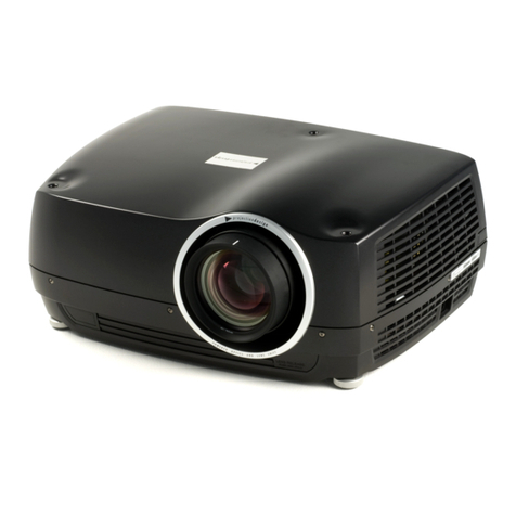 Projectiondesign F32 SX+ User manual